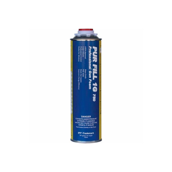 Todol Products, Inc Todol Pur Fill 1G, Professional Gun Foam, 750ml - GF01 - GF01