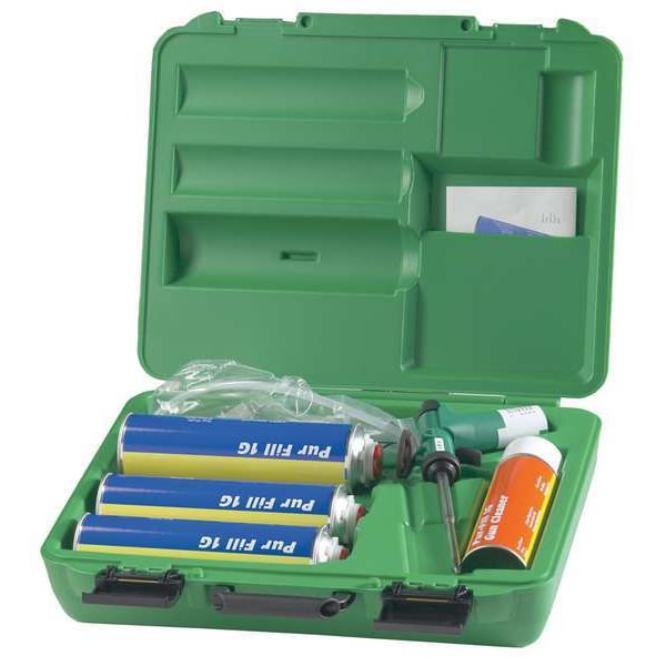 Todol Spray Foam Sealant Kit, _, Green Case Kit, Yellow, 7 percent Expansion Ratio - SP01