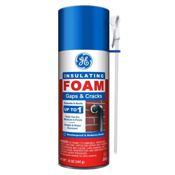 Ge GE White Foam Gaps and Cracks Insulating Sealant 12 oz - 2844271