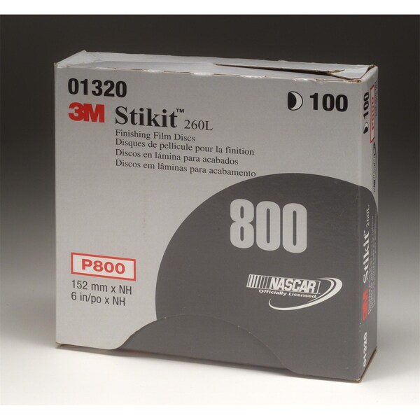 3M Stikit Film Disc 260L, 5"X Nh Die# 500X P1000 - 51144-83680