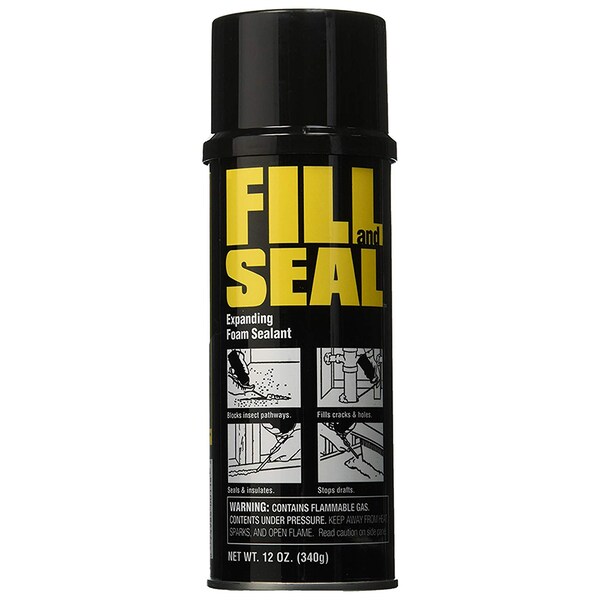 Dow Air Sealing Spray Foam Sealant, 12 oz, Aerosol Can - 157859