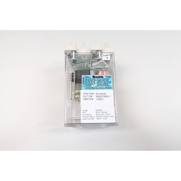 Abb Rxma2 Rk211185-Ah Auxiliar 48-55V-DC Otro Relé - RXMA2 RK211185-AH