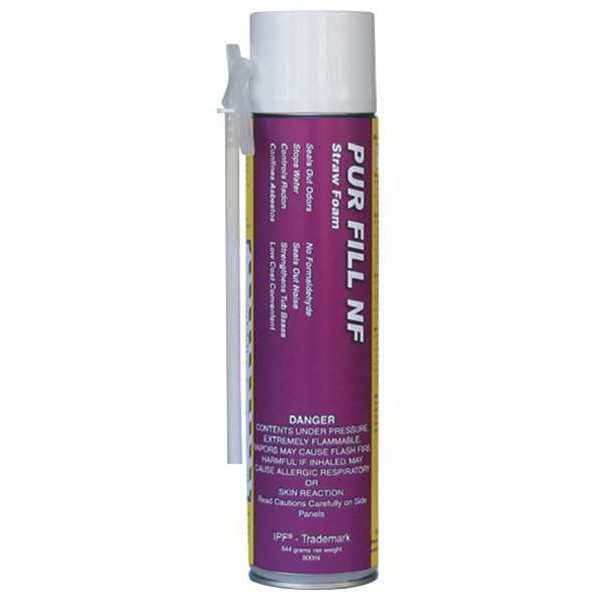Todol Spray Foam Sealant, Straw Application Method 24 oz, Aerosol Can, Yellow, 30 percent Expansion Ratio - NF01