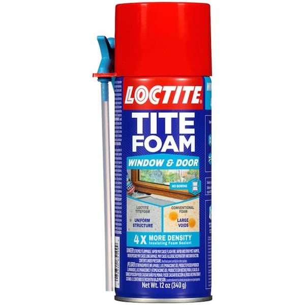 Loctite Foam Sealant, Straw Applicator Application Method Can, White - 1000972