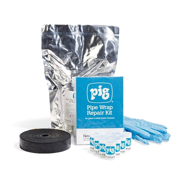 Pig PIG Pipe Wrap Repair Kit for Lines & Joints Under Pressure /box - PTY126