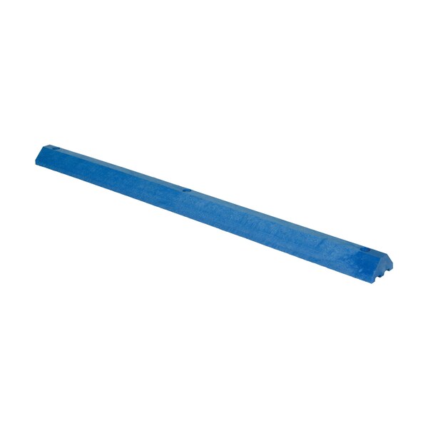 Vestil Plastic, 3.25 Height, 72 Length, 25, Blue - CS-33-B