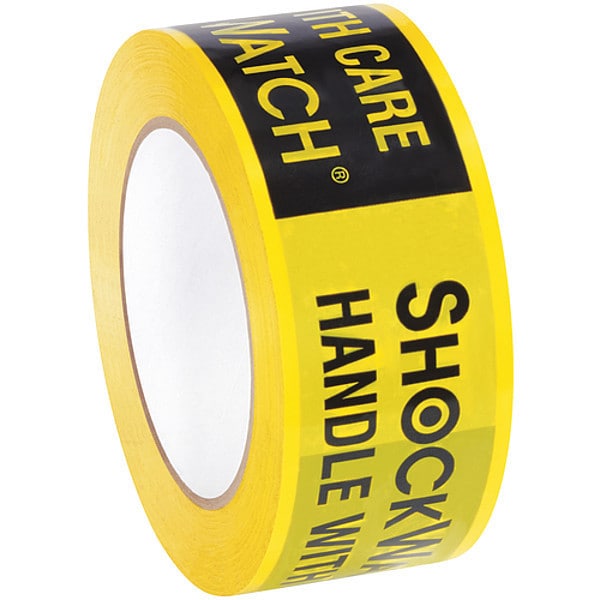 Shockwatch ShockWatch Alert Tape, 2" x 100 yds., Black/Yellow, 1/Case - SHWAT