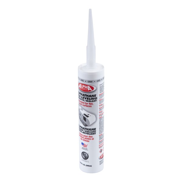 Lippert 5121 GREY ALPHATHANE 100% SOLIDS SELF LEVELING - 9.8 OZ TUBE - 862220