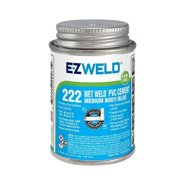 Thrifco Plumbing 4 Oz Rain-R-Shine Cement - 6622225