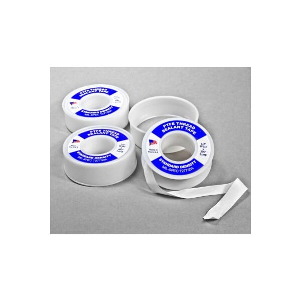 Bel-Art Bel-Art F24020-0000 Fluo-Kem Teflon Lab-Thread Tape, 300 Feet Per Roll, 3 Rolls/PK - F24020-0000