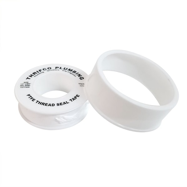 Thrifco Plumbing 1/2 Inch x 600 Inch PTFE Thread Sealing Tape - 4400157