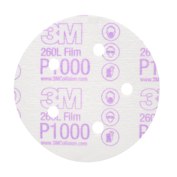 3M Film Disc, 5" dia., P1000 Grit - 1053