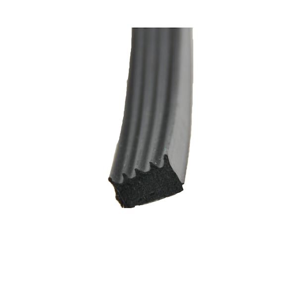 Ap Products AP Products 018-855 Ribbed Foam Seal with PSA Tape - 1/2" x 5/16" x 50' - 018-855
