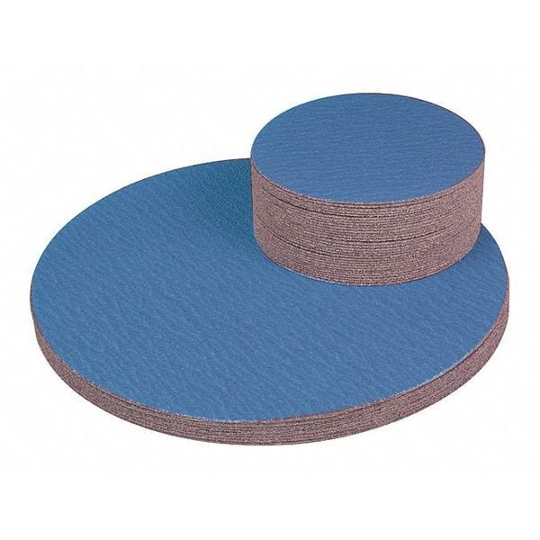 Superior Abrasives Coated PSA Disc, Zirc, 24", Grit 60 - A020665