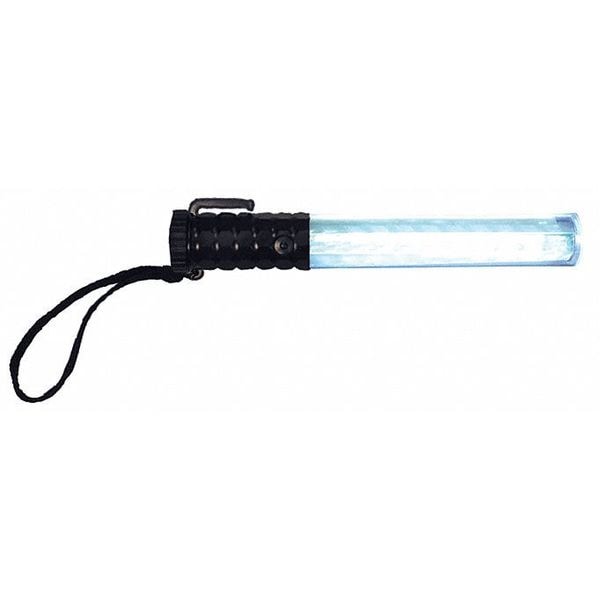 Emi LED Safety Baton, Black+Clear, HighImpact ABS Plastic, 13 1/2 in Length - 2090