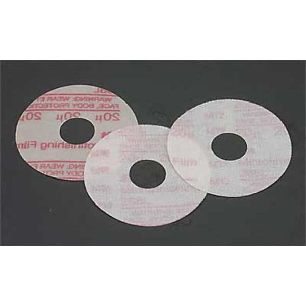 3M PSA Sanding Disc, Film, 6in, 100Micrn, PK500 - 60650031598