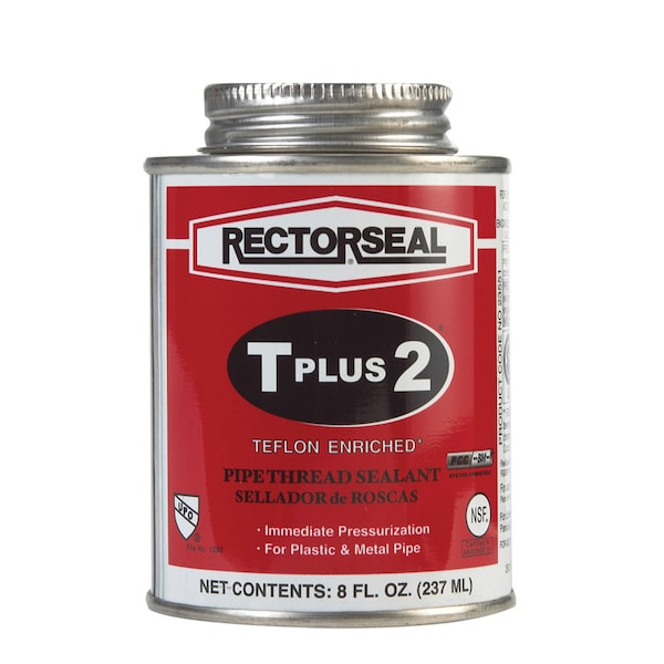 Rectorseal RectorSeal T Plus 2 White Pipe Thread Sealant 8 oz - 23551