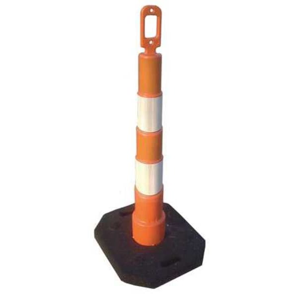 Zoro Select Trim Line Base, Rubber, 1 in Height, 17 in Length, 10 lb, Black - 03-752-10