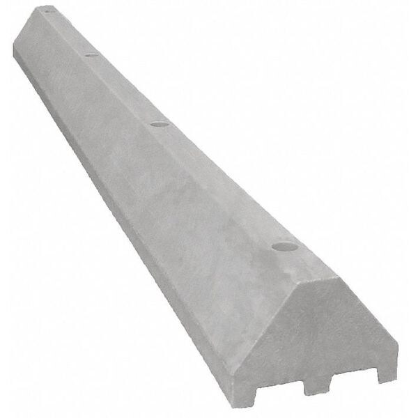 Plastics R Unique Truck Parking Block, Gray, 8 ft., Spikes - 71096TBG-SPIKES