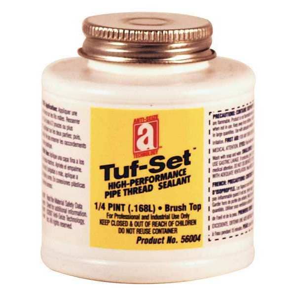 Anti-Seize Technology Pipe Thread Sealant 4.8 fl oz, Brush-Top Can, Blue, Paste - 56004
