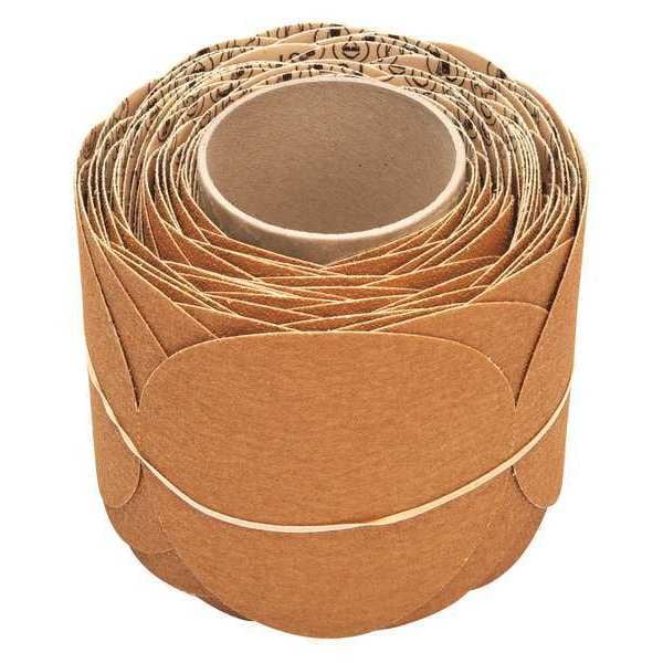 3M PSA Disc Roll, No Hole, 5 In, 60G, AlO, PK400 - 7000118089