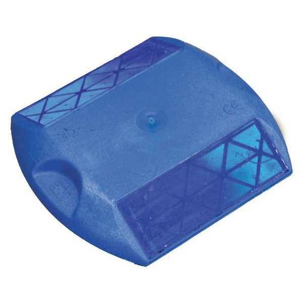 3M Pavement Marker, Blue, 3-3/4" W, PK100 - RPM-PSA-295-2B