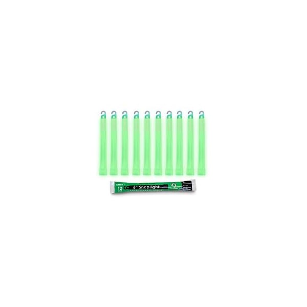 Omniglow 2015 Omniglow 6In Snaplight Green, 12 Hour, Foil Bulk Boxed 500Ea - OMN-9-08076