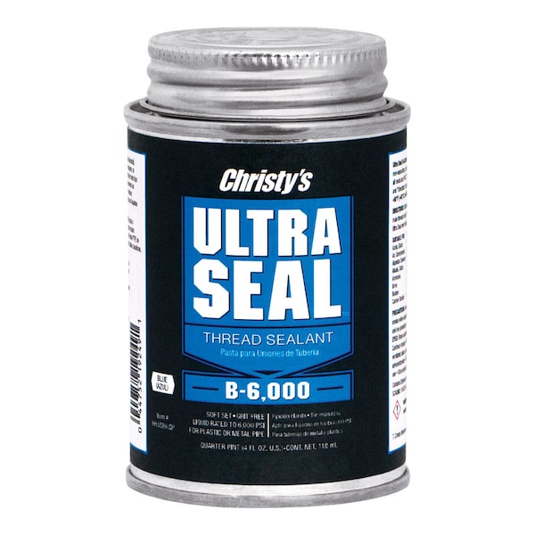 Christys Christy's Ultra Seal Blue Thread Sealant For CPVC/PVC 4 oz - RH-USB6-QP