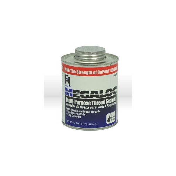 Oatey Pipe Sealant, 16 FL OZ MEGALOC PIPE DOPE W/ KEVLAR - 15808