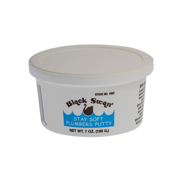 Black Swan Stay Soft Plumbers Putty - 7 oz. - 01037