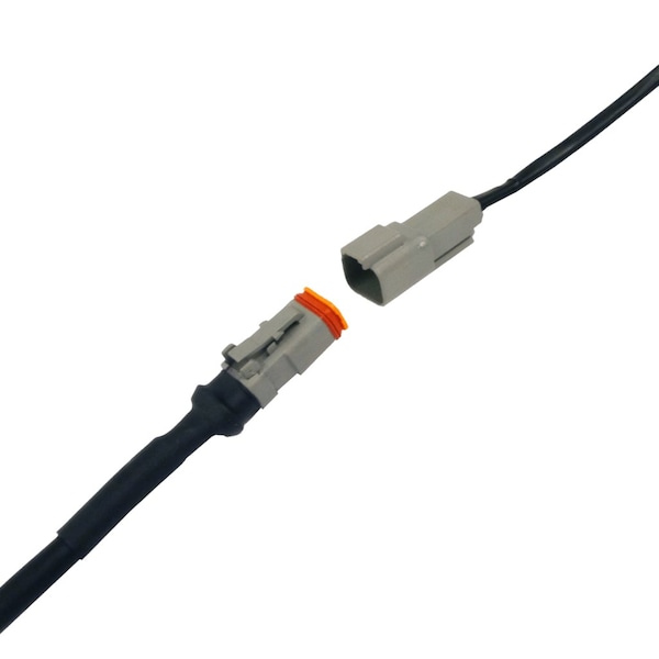 Safetywhips Warning Whip Mount, Black, Steel, 37.5 Length - HMLTD