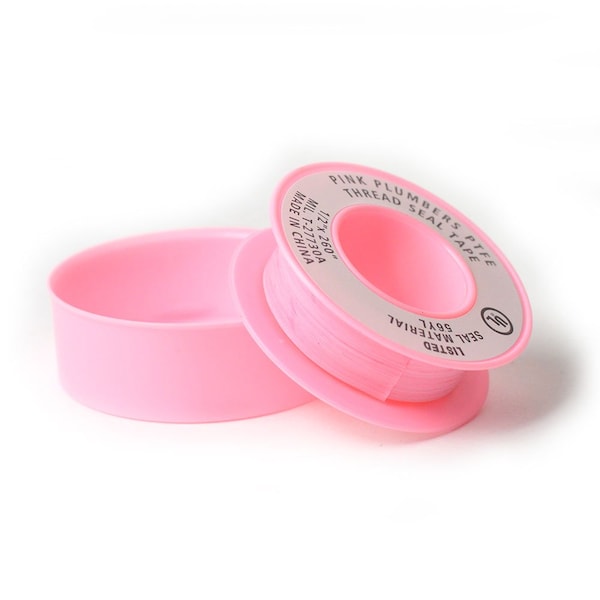 Thrifco Plumbing 1/2 Inch x 260 Inch Pink High Density Plumbers Thread Sealing T - 4400942