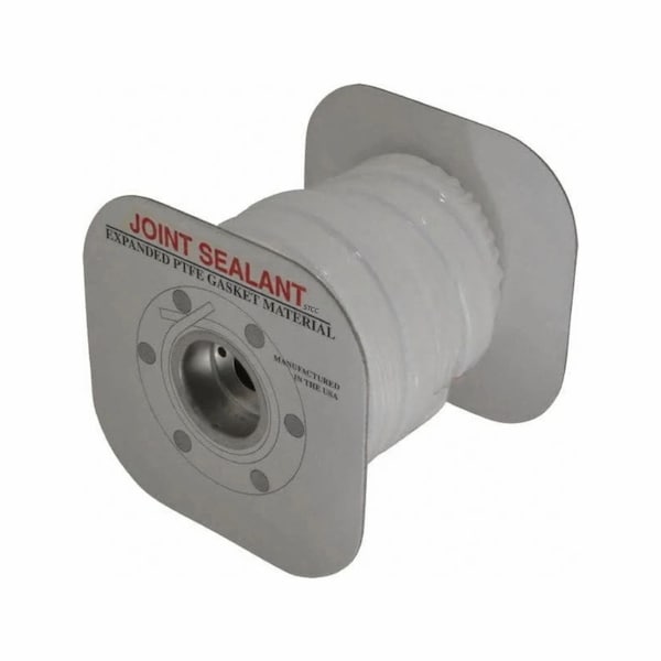 Sterling Seal & Supply Expanded Joint Sealant PTFE, 3/8 in wide x 25' Sterling Seal-1 Spool - EJS1500.37525