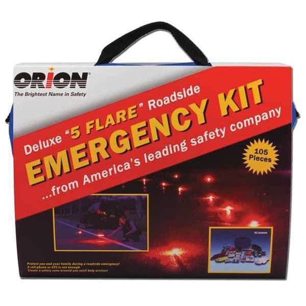 Cortina Safety Products Roadside Emergency Kit, 105 pcs. - 95-07-65