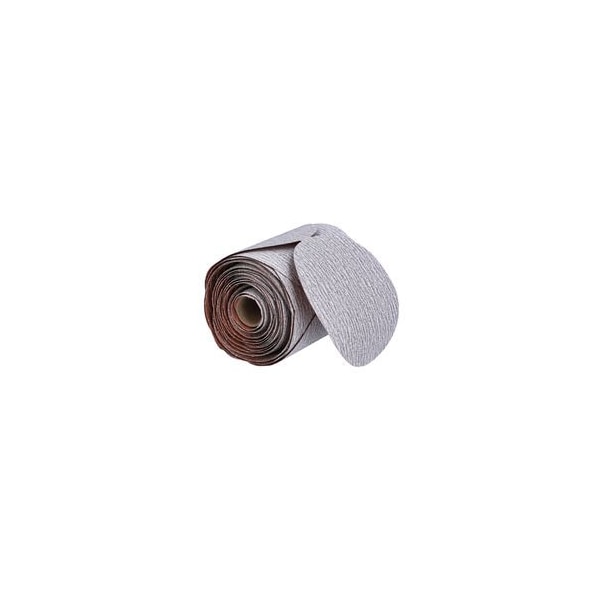 Norton Abrasives 5 IN. A275OP NO-FIL PAPER PSA DISC ROLL P80 GRIT AO, 100PK - 66261131464