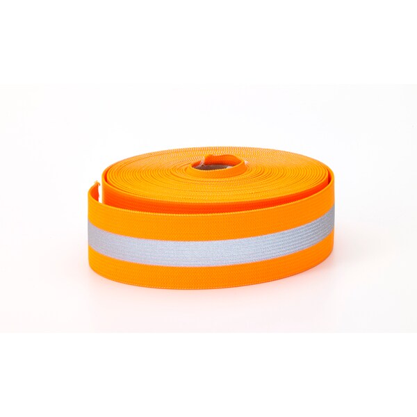Pearl Reflective Elastic, 1.5 In Wide, 10 Yds, Orange (2Pk) - M5081-150-010OR
