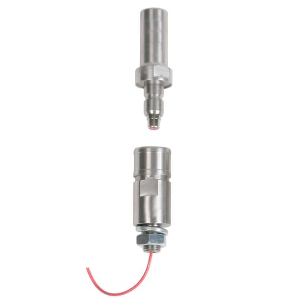 Safetywhips Warning Whip Accessory, Stainless Steel, 3.125 Length - SWQD-KIT-PT