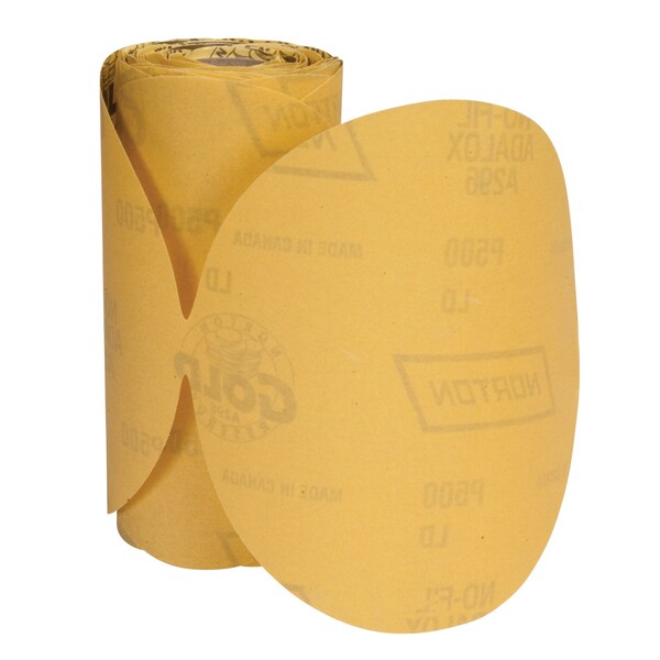 Norton Abrasives 6in GOLD RESERVE 500G PSA, 100PK - 63642506165