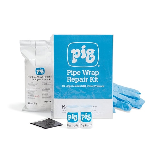 Pig PIG Pipe Wrap Repair Kit for Lines & Joints Not Under Pressure, 3PK - PTY119
