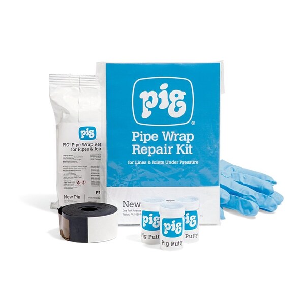 Pig PIG Pipe Wrap Repair Kit for Lines & Joints Under Pressure, 3PK - PTY124