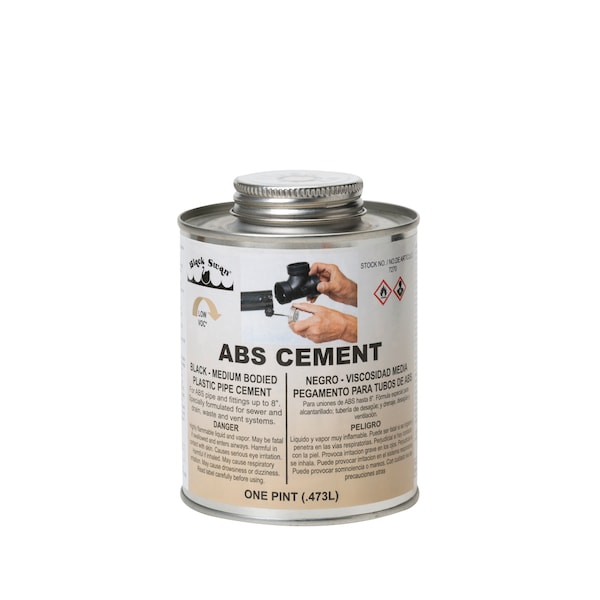 Black Swan ABS Cement (Black) - Medium Bodied pt. - 07270
