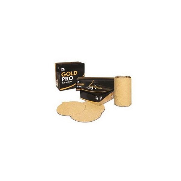 Us Chemical & Plastics 6in psa 180 grit gold, 100PK - 82310