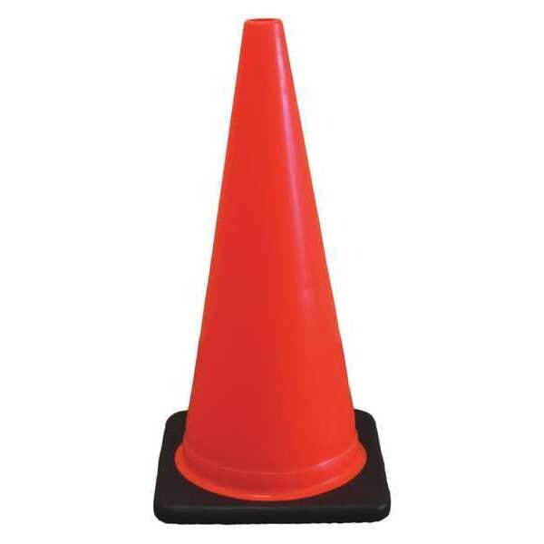 Cortina Safety Products TRAFFIC CONE RED/ORANGE W/BLACK BASE 2 - 03-500-18