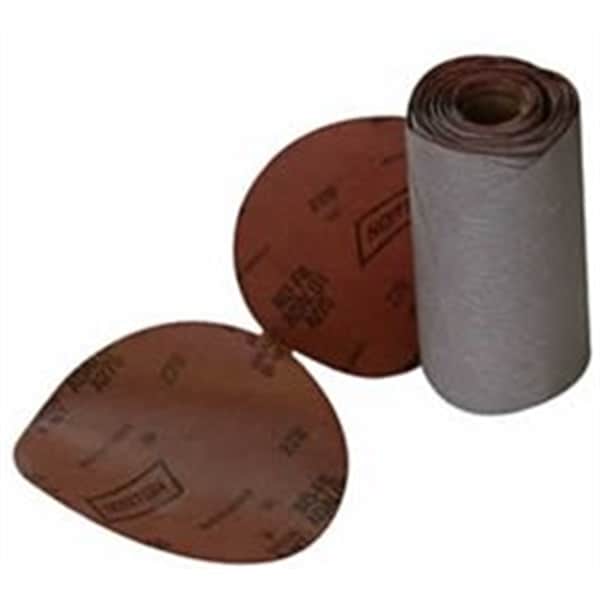 Norton Abrasives PSA Disc Roll 6In. 180 Grit A/O - 31477