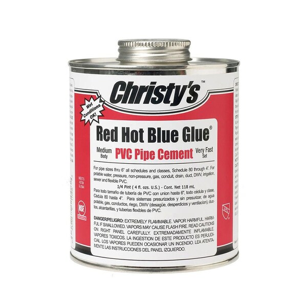 Thrifco Plumbing 8 Oz Christy's Red Hot Blue - 6622231