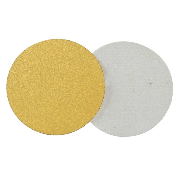 Superior Pads And Abrasives 60 Grit 5 Inch Diameter No-Hole PSA Sanding Paper (Ceramic Aluminum Oxide), PK 25 - SD505P