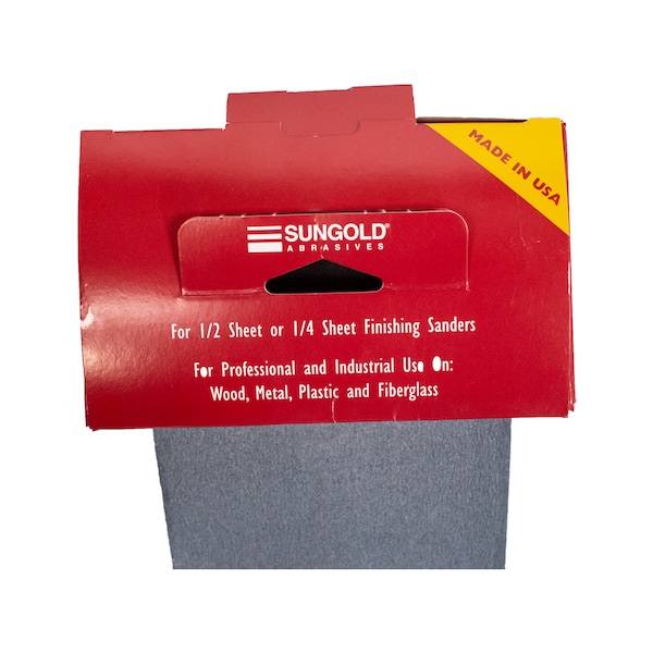 Sungold Abrasives Roll 80 Grit 4-1/2-in W X 360-in L PSA Silicon Carbide Sandpaper - 86.22-45080.SCA