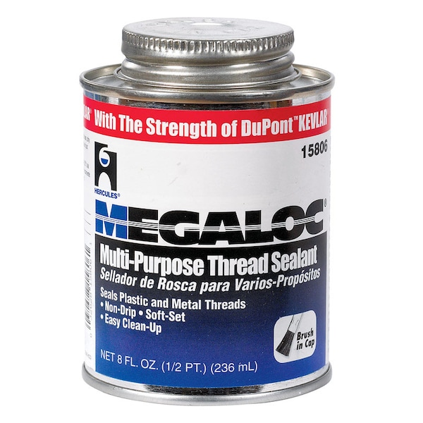 Metaloc Hercules Megaloc Blue Thread Sealant 8 oz - 15806