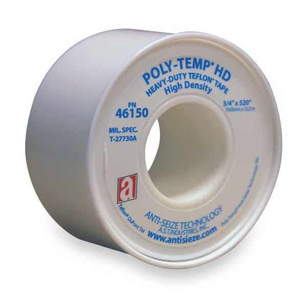Anti-Seize Technology Thread Sealant Tape, 1/2 In. W, 520 In. L - 46135