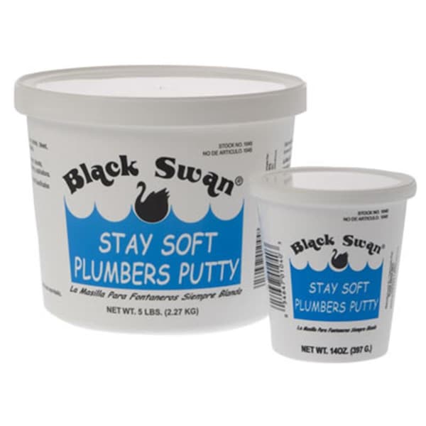Black Swan Black Swan BSW1043 3 lbs Stay Soft Plumbers Putty - BSW1043